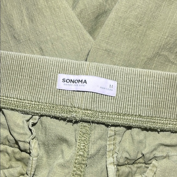 Olive Green Women's Shorts - Picture 2 of 6